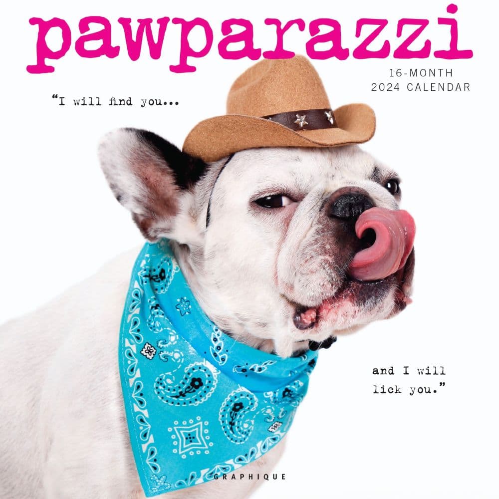 Pawparazzi 2025 Wall Calendar_Main Image