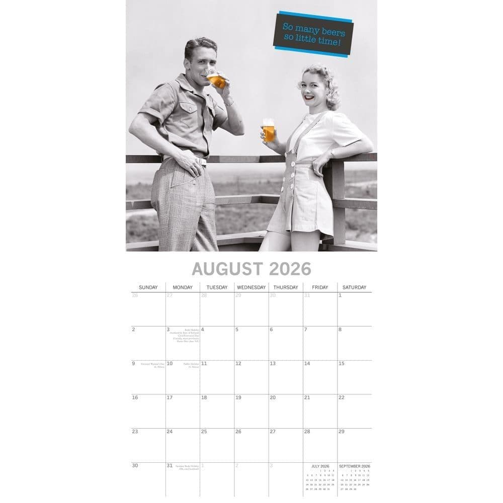 Beer 2026 Wall Calendar Third Alternate Image