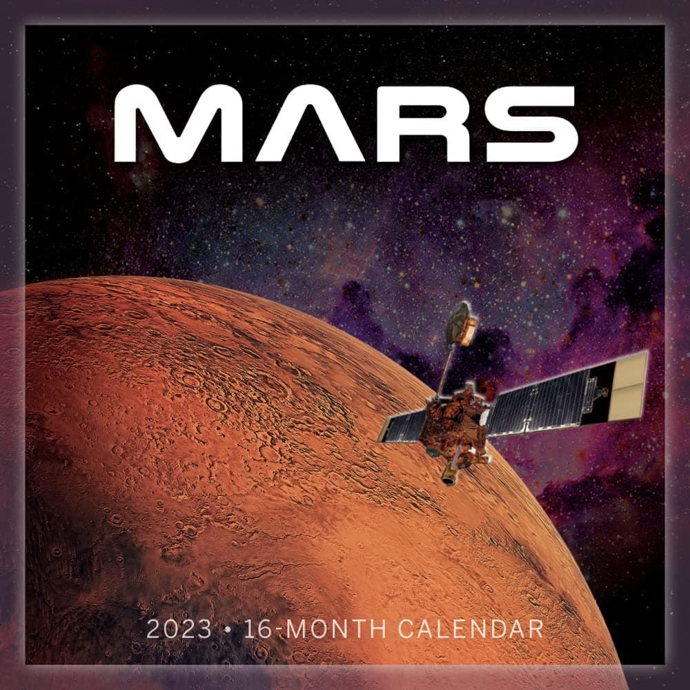 Space Calendar 2023 Mars 2023 Wall Calendar - Calendars.com