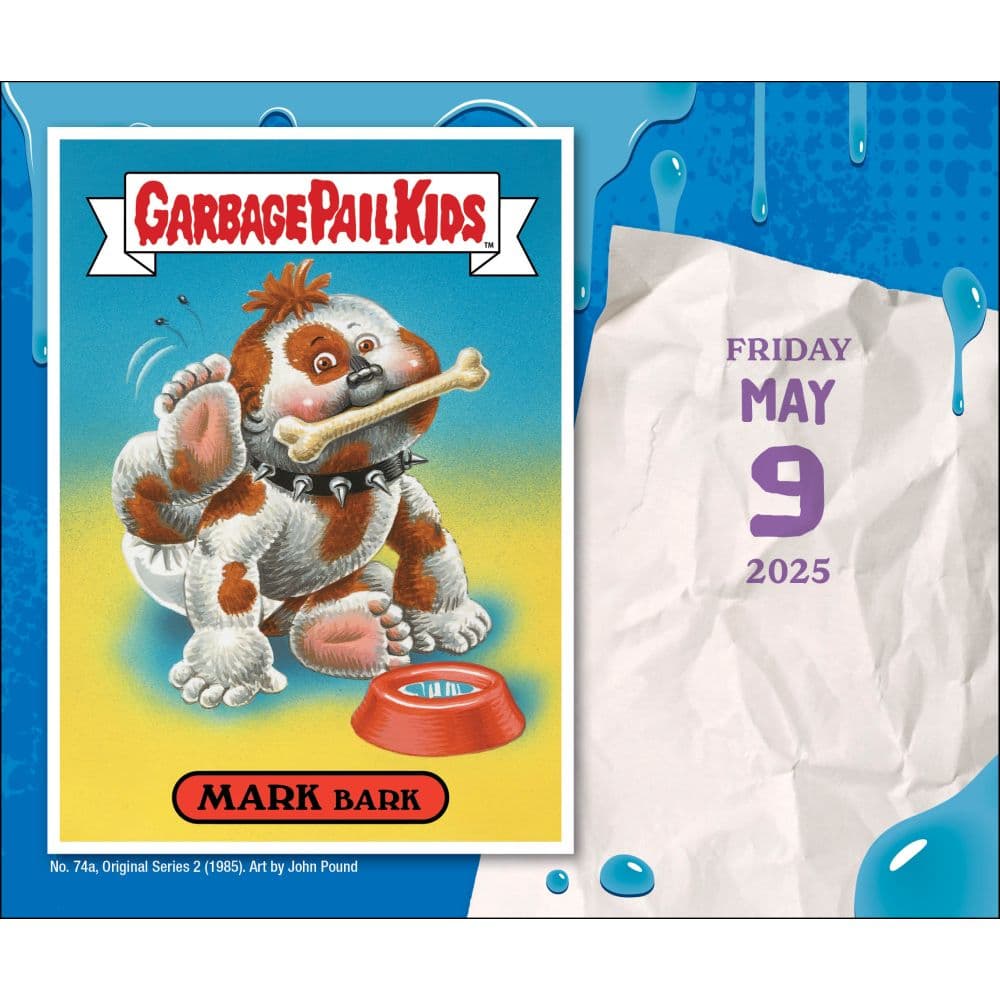 Garbage Pail Kids Bizarre Holidays 2025 Desk Calendar interior 1