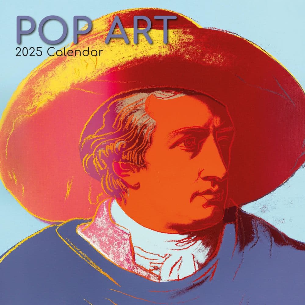 Pop Art 2025 Wall Calendar Main Product Image width=&quot;1000&quot; height=&quot;1000&quot;