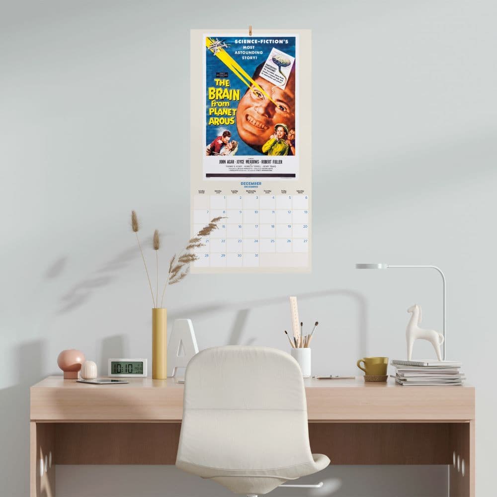 Retro Science Fiction 2025 Wall Calendar Alt3