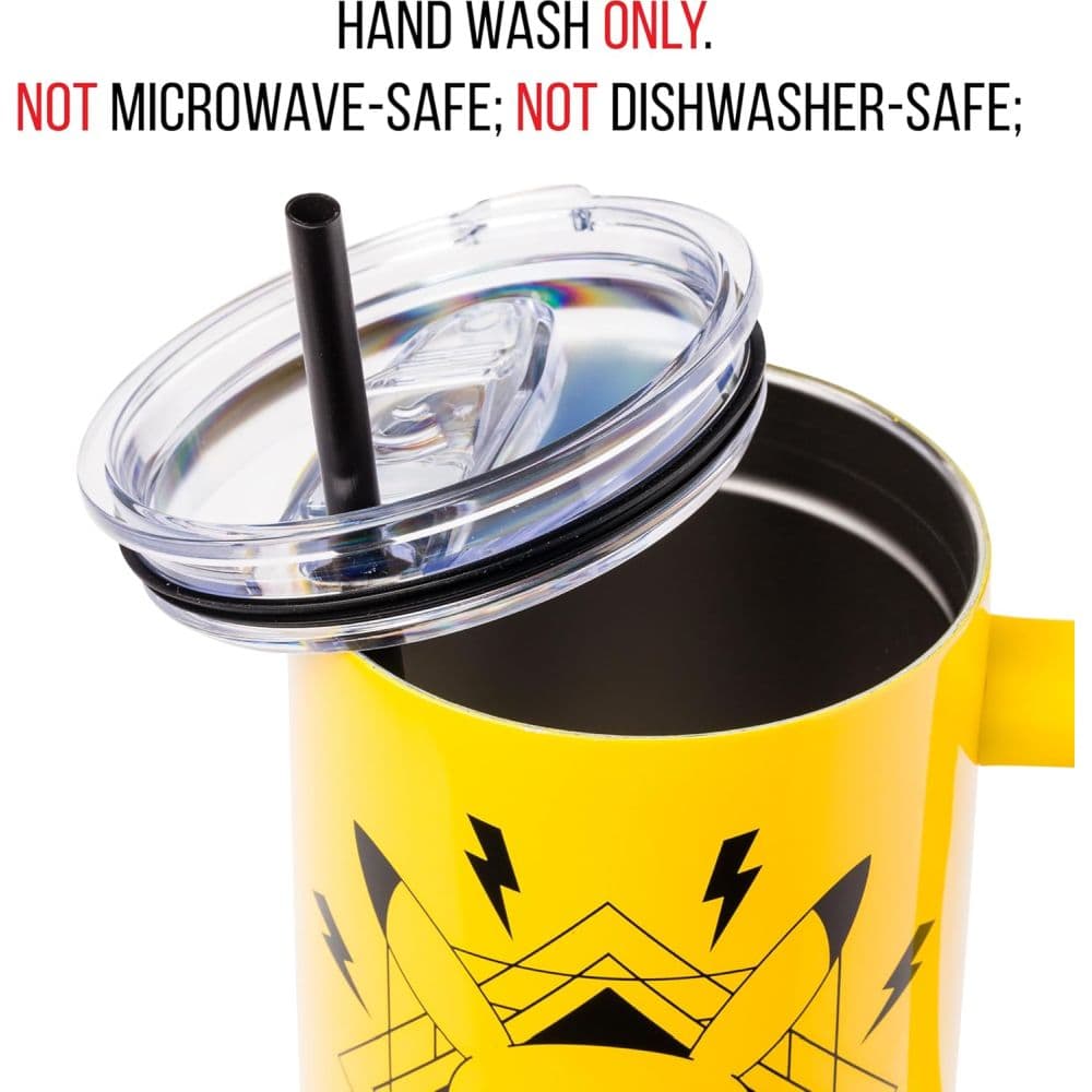 Pokemon Pikachu Bolts 40oz Tumbler Third Alternate Image