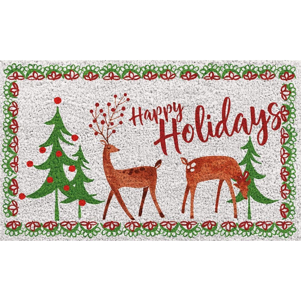 Whimsy Winter Coir Small Doormat Main Image