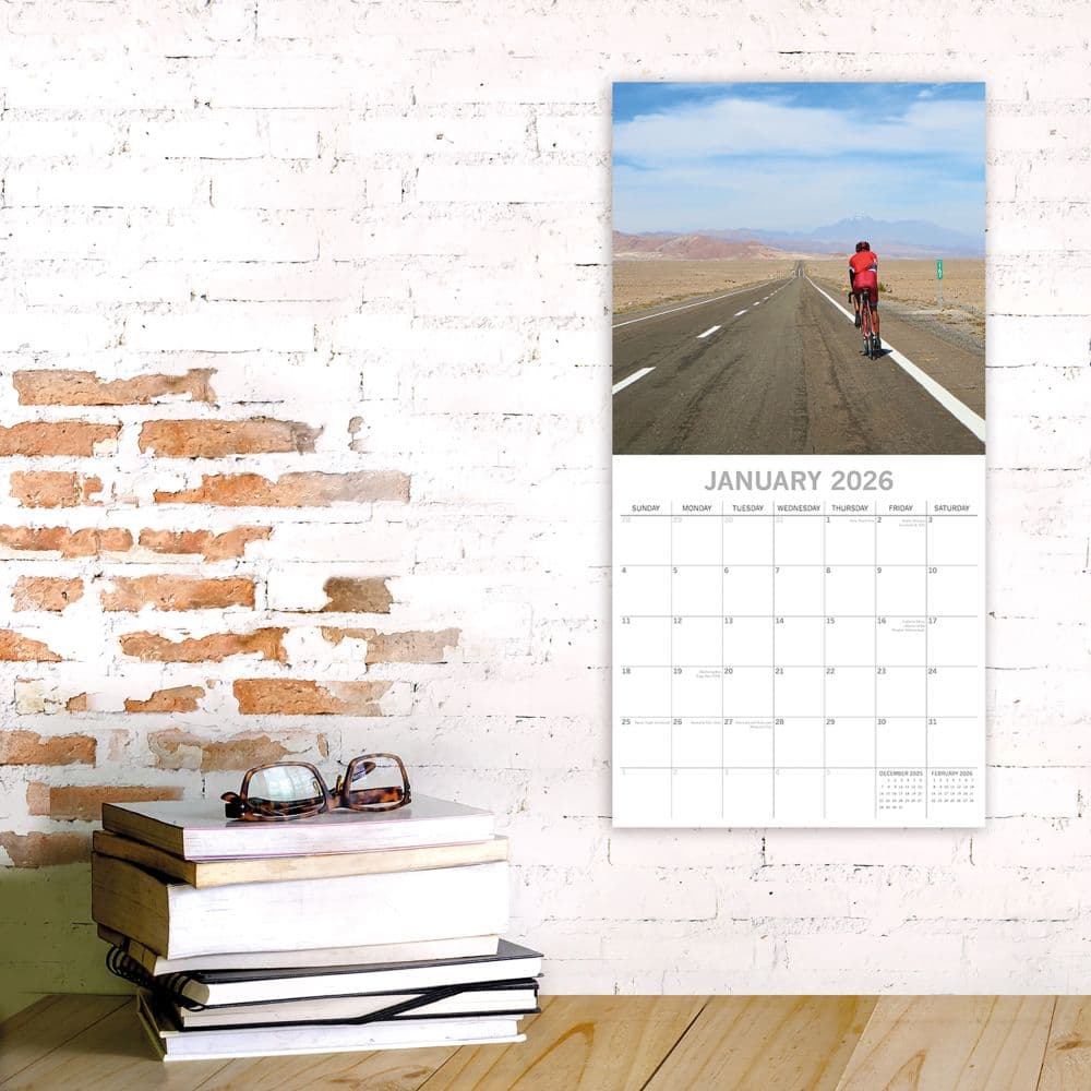 Cycling 2026 Wall Calendar Second Alternate Image