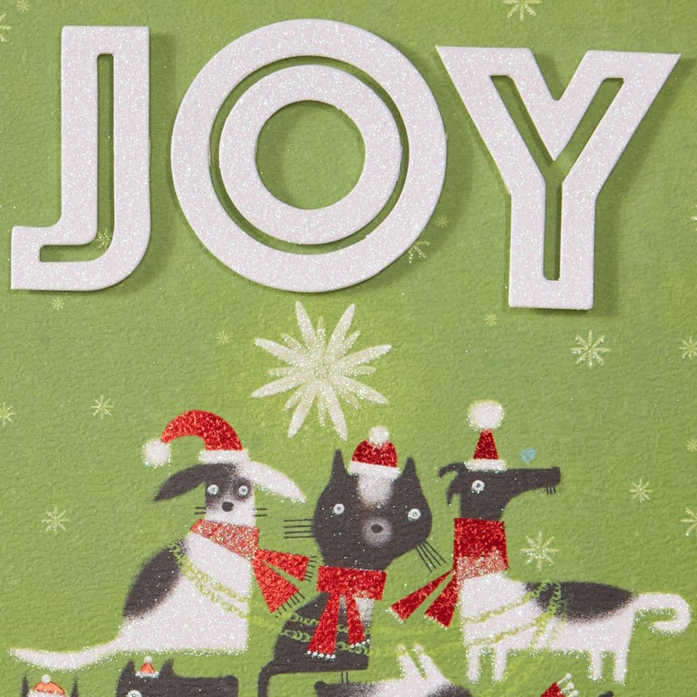 Dog and Cat Tree Christmas Card Fourth Alternate Image width=&quot;1000&quot; height=&quot;1000&quot;