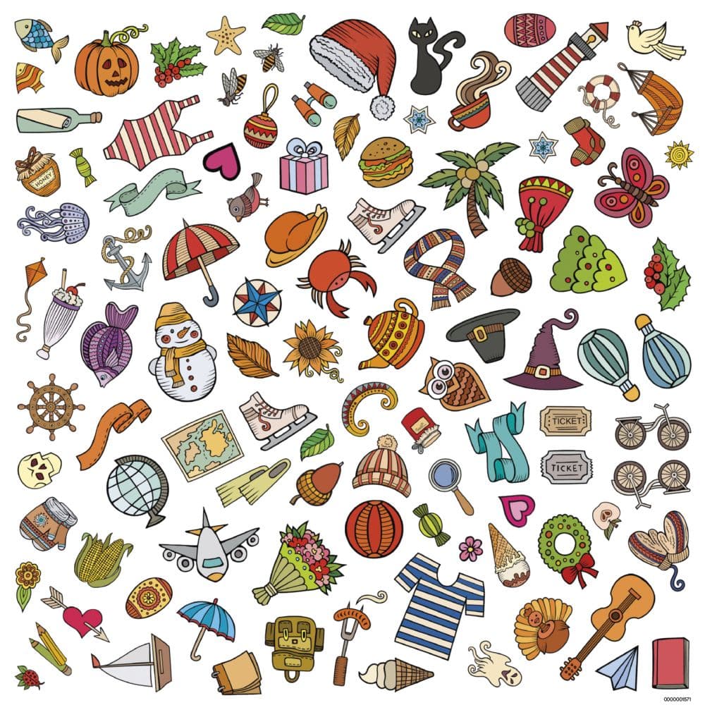 Family Design 2027 Magnetic Desk Calendar Seventh Alternate Image