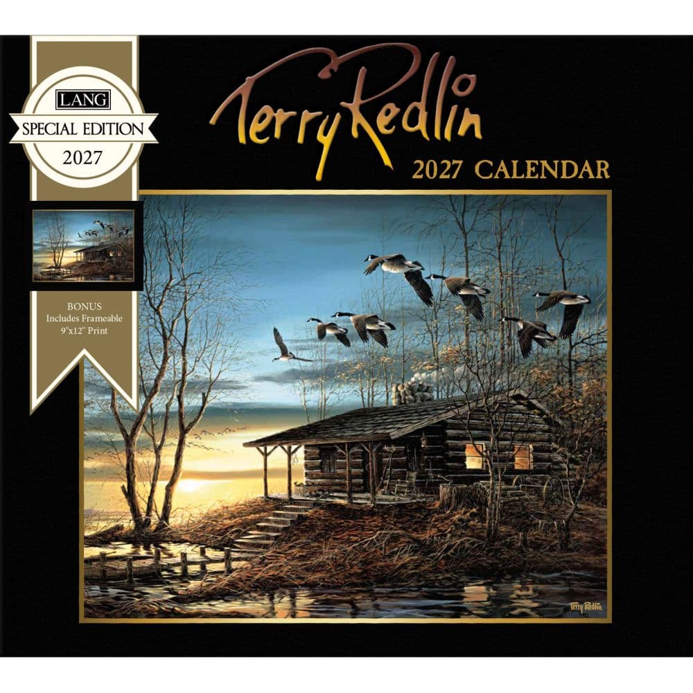 image Terry Redlin Special Edition 2027 Wall Calendar Main Product Image
