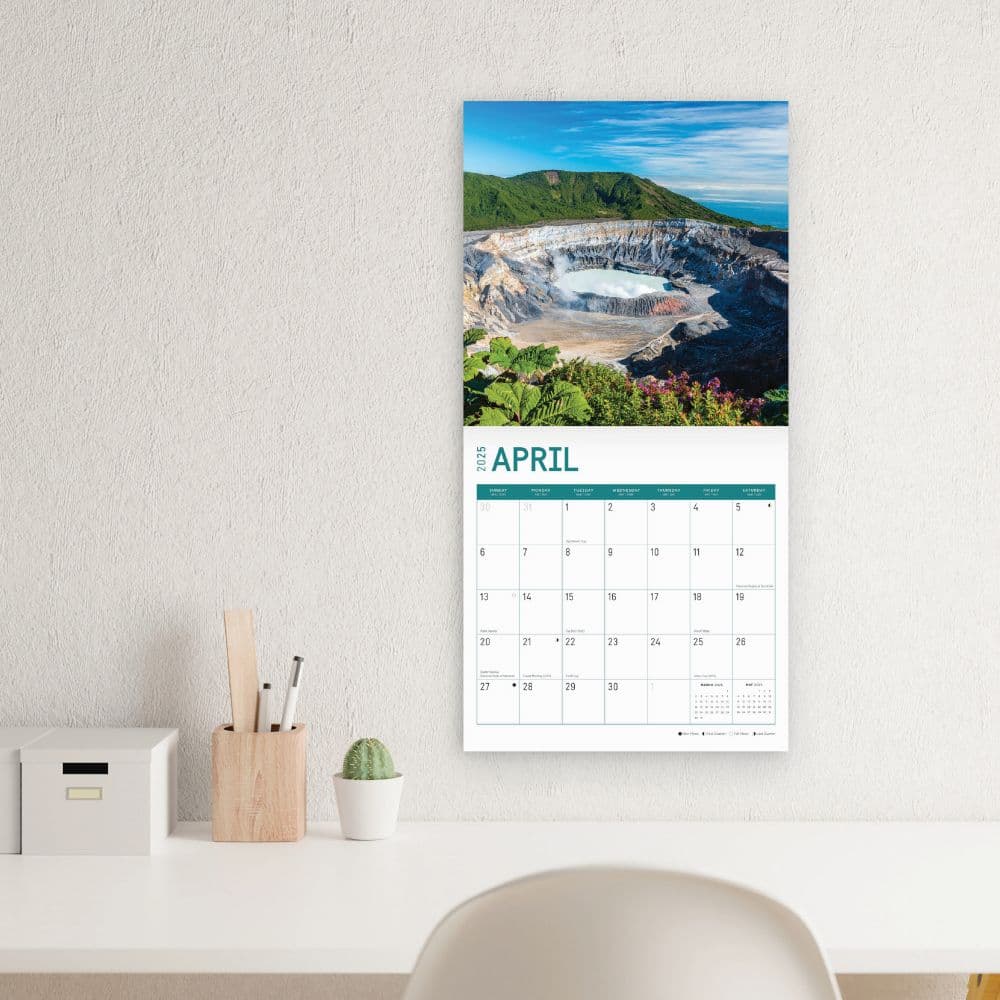 Costa Rica 2025 Wall Calendar Third Alternate Image width="1000" height="1000"