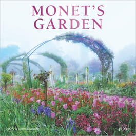 Monet's Garden 2025 Wall Calendar