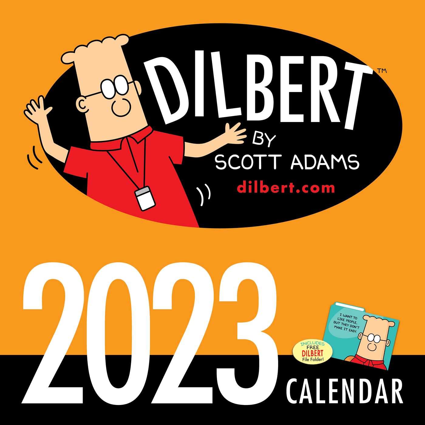 Andrews McMeel Publishing Dilbert 2023 Wall Calendar