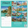 image Italy 2025 Wall Calendar Back Cover