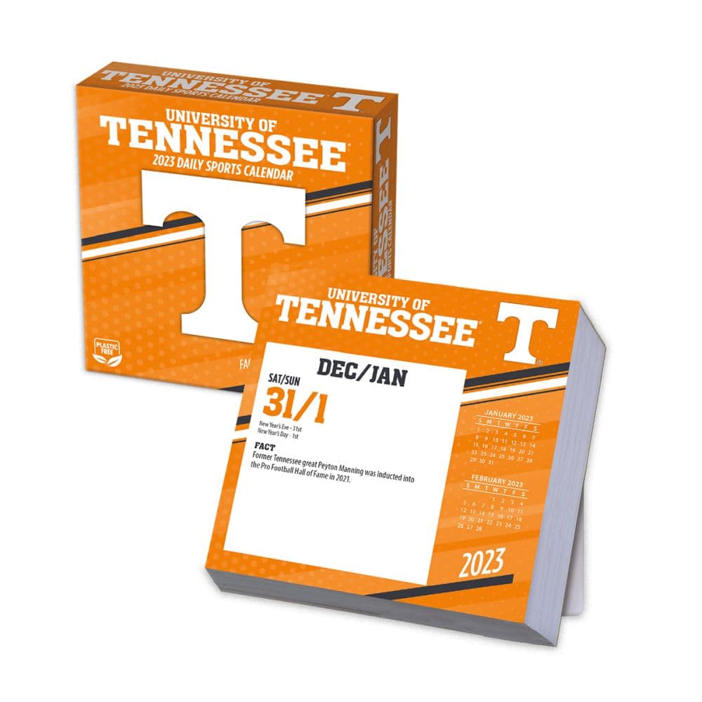 Tennessee Volunteers 2023 Desk Calendar - Calendars.com