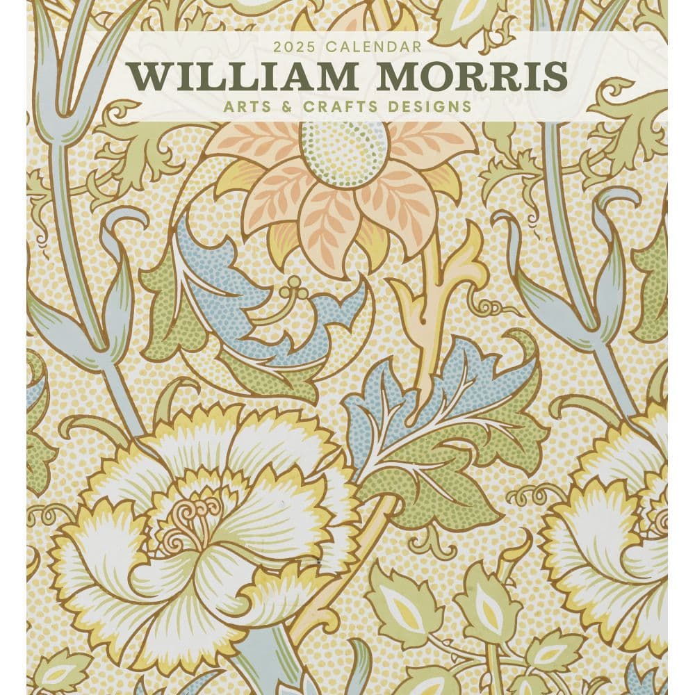 Morris Design 2025 Wall Calendar Main Image