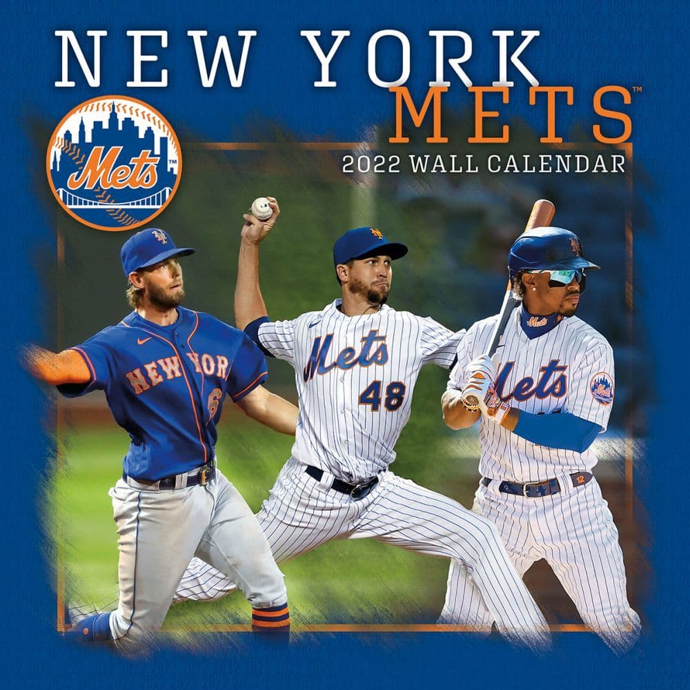 2022 New York Mets Calendars Sports Calendars