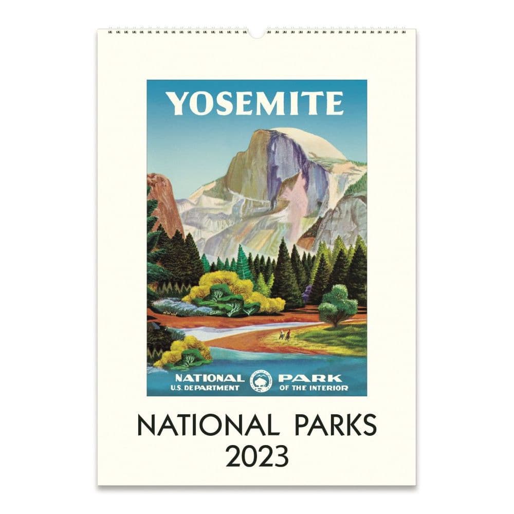 Image of National Parks 2023 Poster Wall Calendar