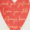image Love U Yesterday Love U Still Valentine&#39;s Day Card Fifth Alternate Image width=&quot;1000&quot; height=&quot;1000&quot;