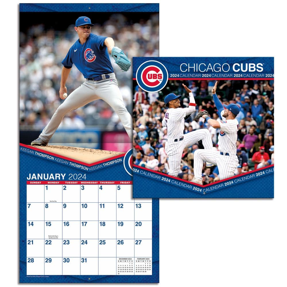 Chicago Cubs 2025 Mini Wall Calendar