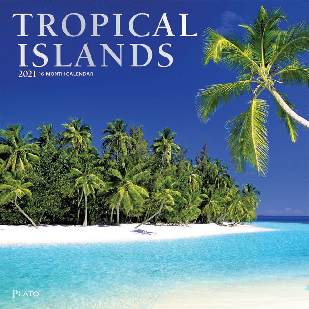 Tropical Islands Wall Calendar