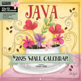 Java 2025 Wall Calendar