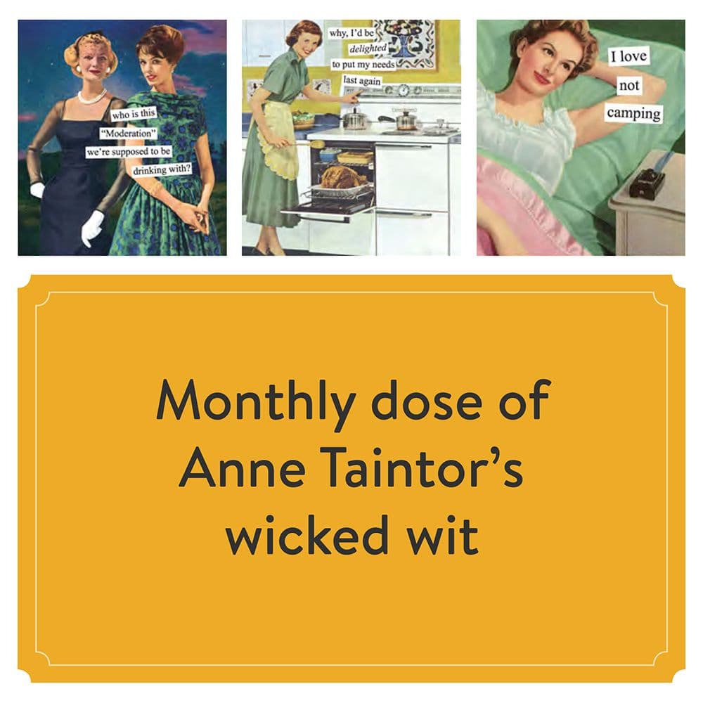 Anne Taintor 2024 Wall Calendar Calendars com