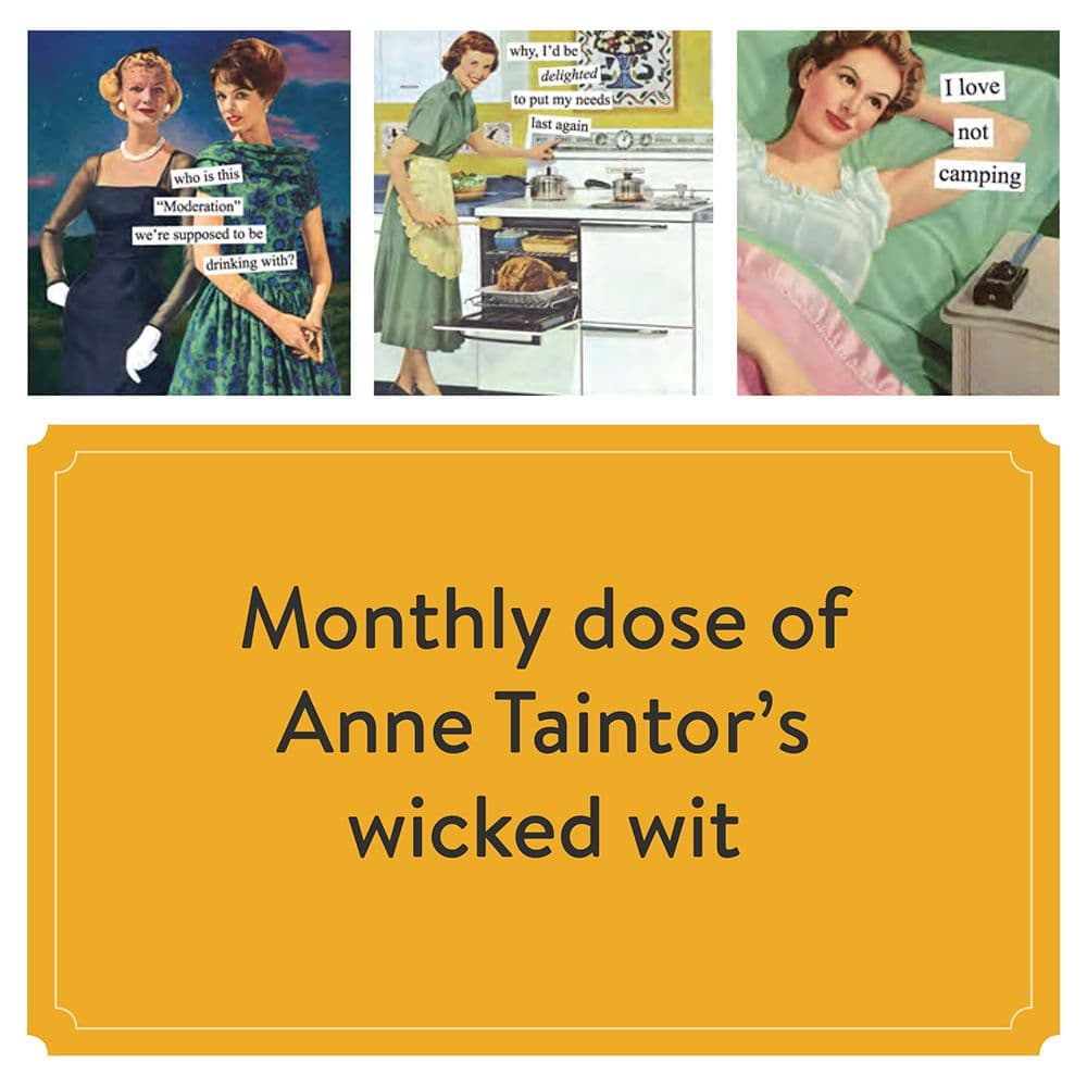 Anne Taintor 2024 Wall Calendar - Calendars.com