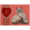 image Two Cats Snuggling Valentine&#39;s Day Card First Alternate Image width=&quot;1000&quot; height=&quot;1000&quot;