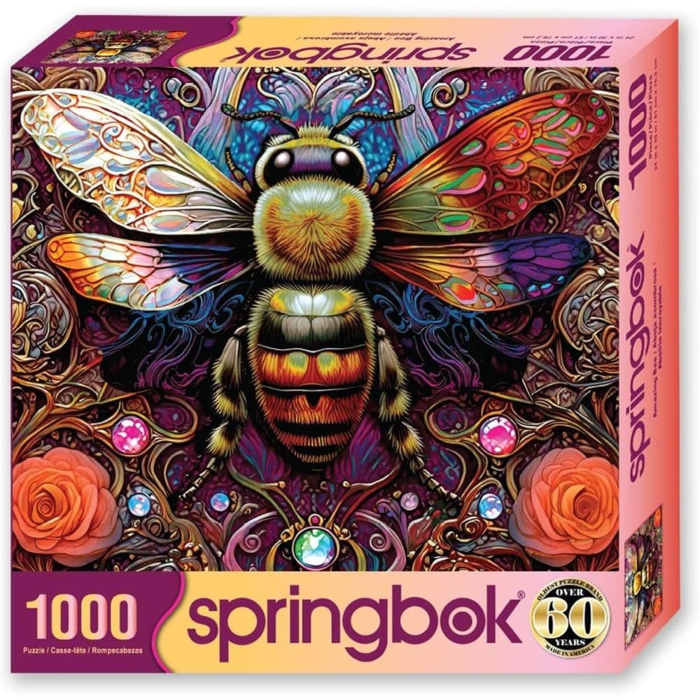 image Amazing Bee 1000 Piece Puzzle Main Product Image