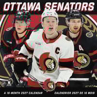 image Ottawa Senators Bilingual French 2027 Wall Calendar Main Product Image