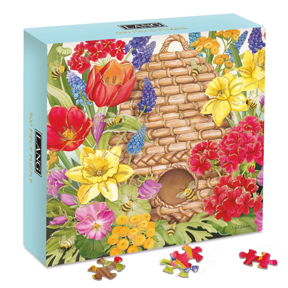 Beehive and Blooms Luxe 500 Piece Puzzle Third Alternate Image