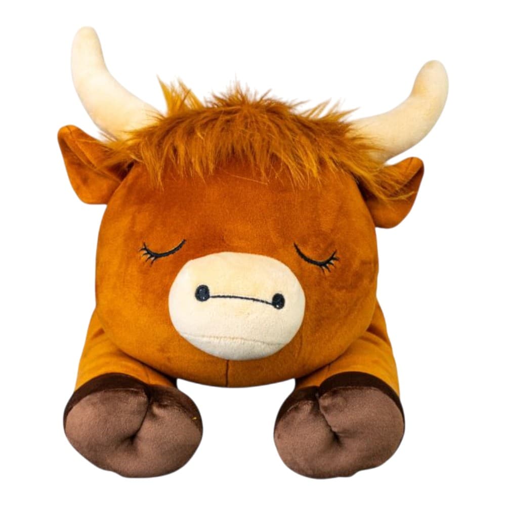 Snoozimals Ginger the Highland Cow 20in Plush First Alternate Image