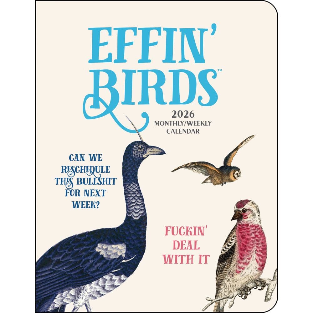 Effin Birds 2026 Engagement Planner Main Image
