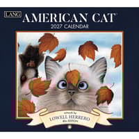 image American Cat 2027 Wall Calendar by Lowell Herrero Main Product Image