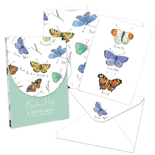 Madeleine Floyd Butterflies Assorted Note Cards Main Image