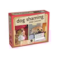 image Dog Shaming 2026 Desk Calendar Main Image