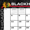 image NHL Chicago Blackhawks 2026 Desk Pad