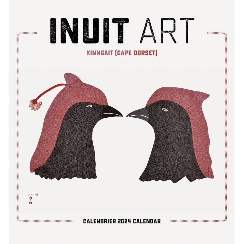 Inuit Art 2024 Wall Calendar