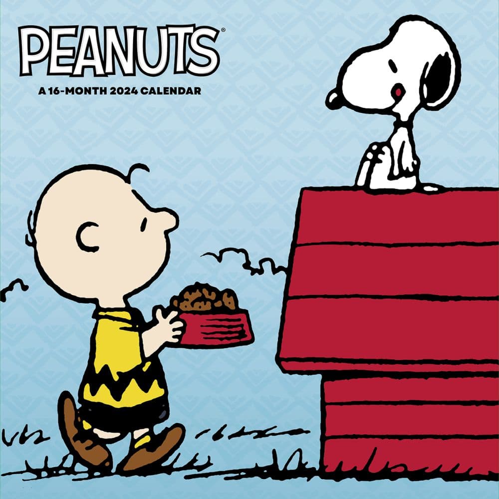 Peanuts 16 Month 2024 Wall Calendar