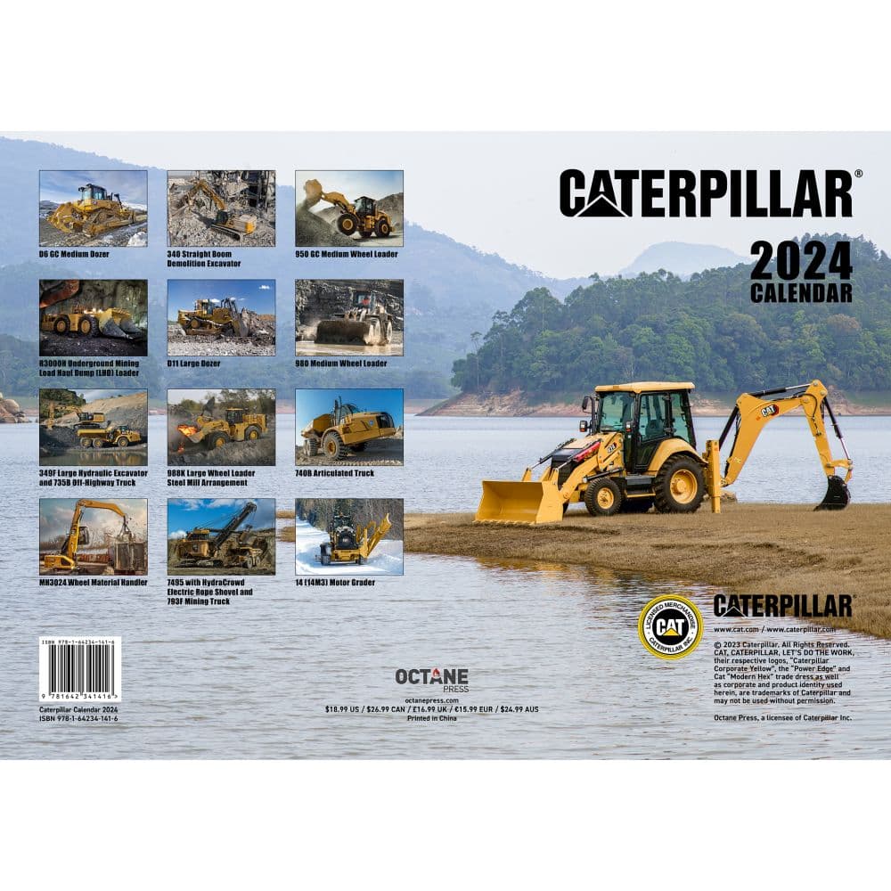 Caterpillar 2024 Wall Calendar