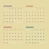 image My Neighbor Totoro 2027 Wall Calendar Seventh Alternate Image