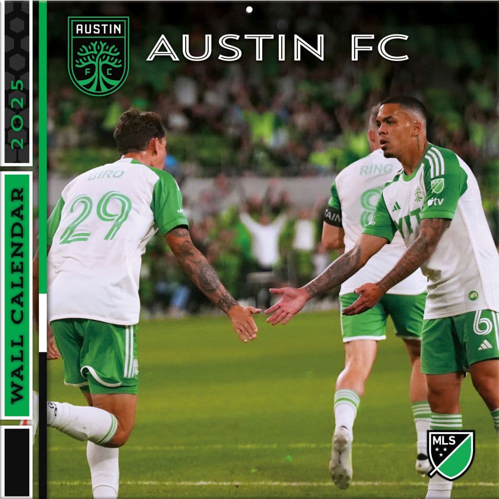 image MLS Austin FC 2025 Wall Calendar Main Image