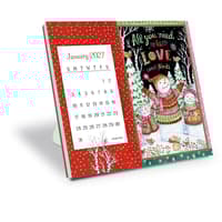 image Simple Inspirations Postcard 2027 Desk Calendar by Debi Hron