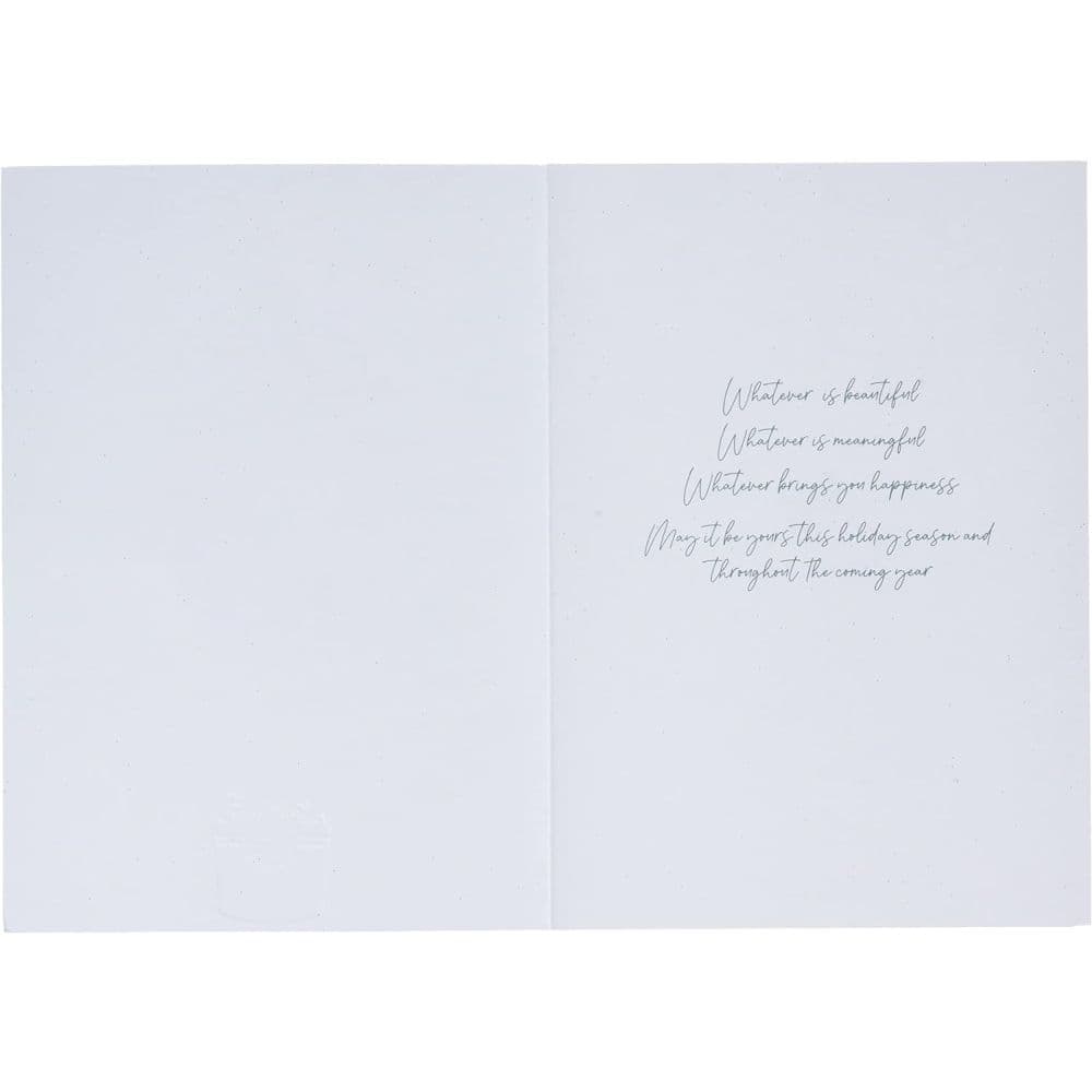 Snowflake Tree 8 Count Boxed Christmas Cards Interior Image width=&quot;1000&quot; height=&quot;1000&quot;