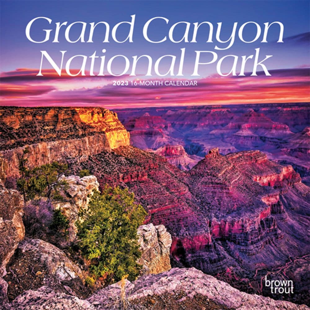 Grand Canyon National Park 2023 Mini Wall Calendar - Calendars.com