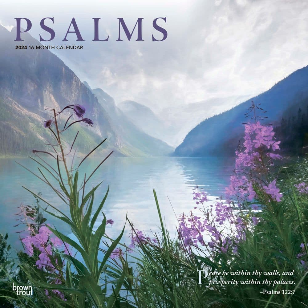 Psalms 2024 Wall Calendar Main Image