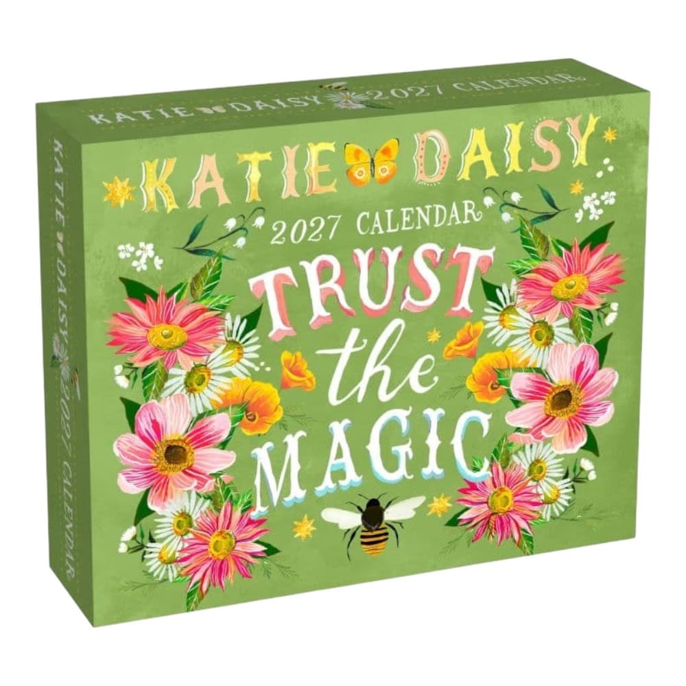 image Wild Beauty 2027 Desk Calendar by Katie Daisy Main Product Image