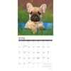 image Just French Bulldog Puppies 2025 Wall Calendar Second Alternate Image width="1000" height="1000"