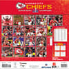 image NFL Kansas City Chiefs 2025 Wall Calendar back cover