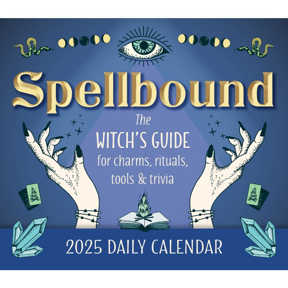 Whimsical Witchcraft Magic 2025 Desk Calendar Fifth Alternate Image width=&quot;1000&quot; height=&quot;1000&quot;