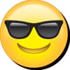 image Emoji Sunglasses Funky Chunky Magnet Main Image